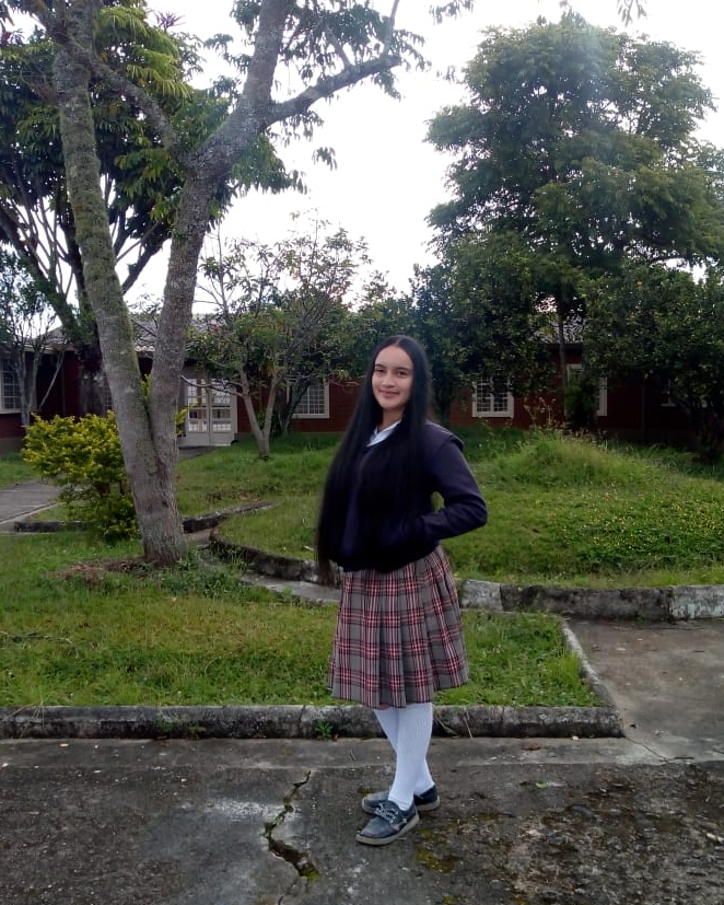 Manuela Rold&aacute;n Calle, estudiante de Semestre Cero, I.E. Presb&iacute;tero Julio Tamayo, del municipio Carolina del Pr&iacute;ncipe.