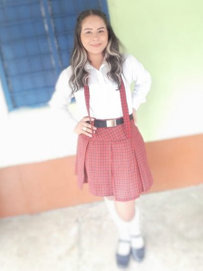 Yuliana Jim&eacute;nez Mora, estudiante de Semestre Cero I. E. Marco A. Rojo, sede Villa Marina, municipio de Valdivia.