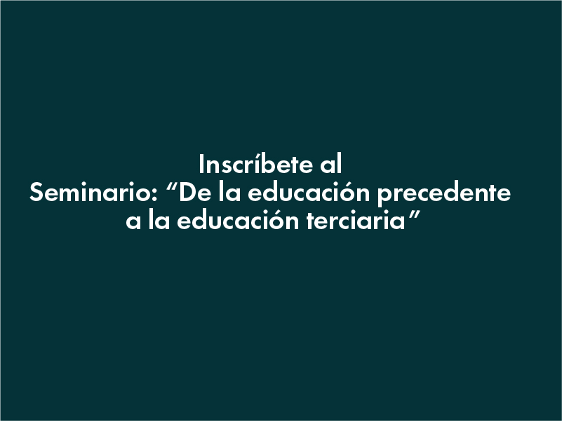 Seminario educación precedente