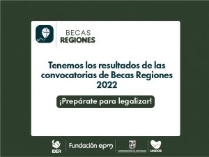Destacada resultados Becas Regiones 2022-2
