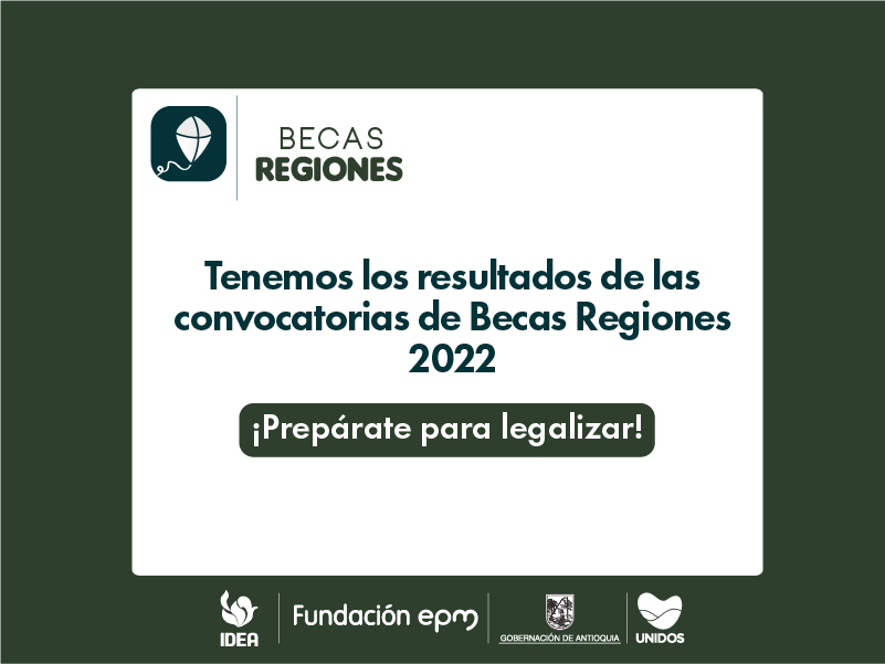 Destacada resultados Becas Regiones 2022-2