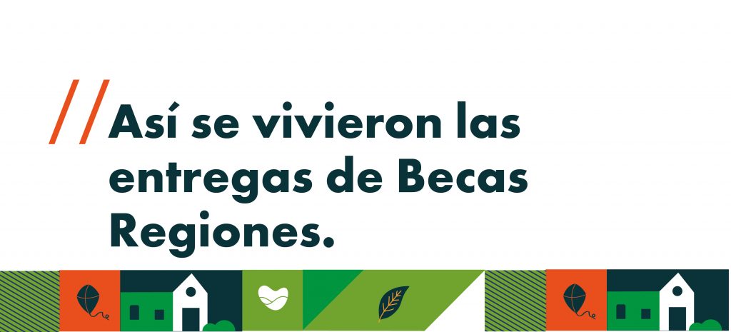 banner entrega de becas regiones