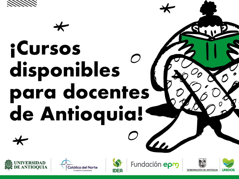 ¡Cursos disponibles para docentes de Antioquia!