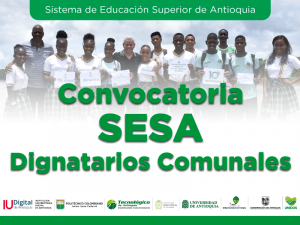 Texto: convocatoria SESA para dignatarios comunales