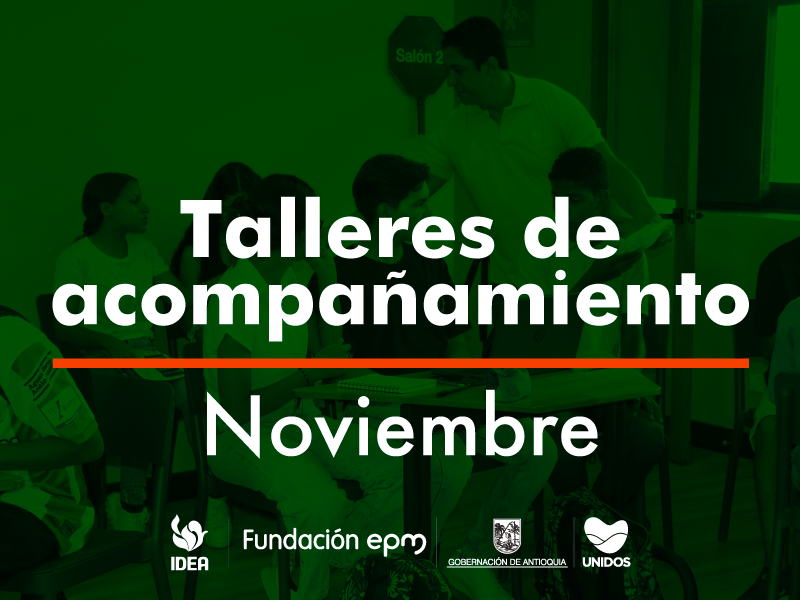Talleres de acompañamiento - Noviembre