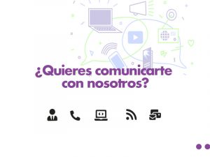 íconos canales de atención